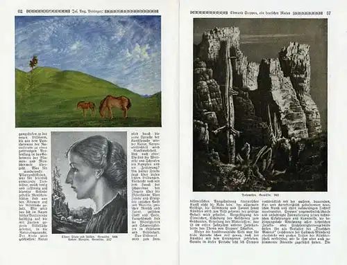 Kunst Malerei Naturalismus München der Maler Edmund Steppes 1925