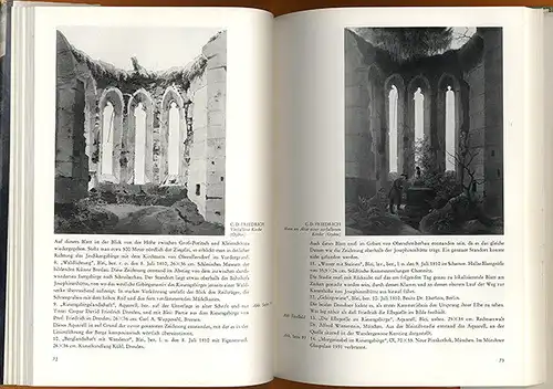 Kunst Malerei Romantik Friedrich Nathe Balzer Schlesien Riesengebirge Buch 1958