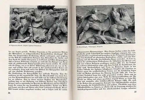 Antike Griechenland Kampf Krieg Militär Helden Kunst Plastik 1943