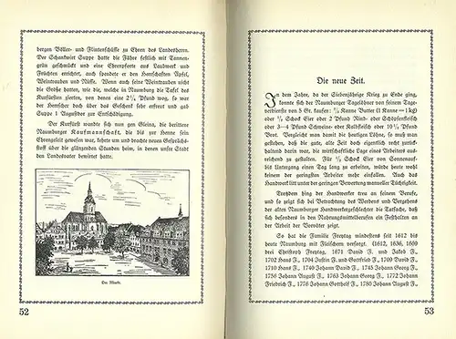 Sachsen Anhalt Saale Naumburg Mittelalter Stadt Geschichte Architektur Buch 1897