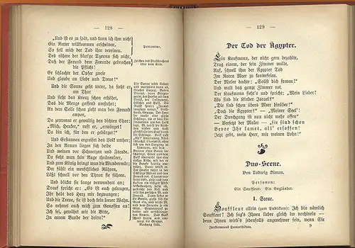 Theater Bühne Humor Kaberett Parodien Fritz Reuter von August Junkermann 1899