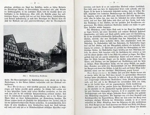 Thüringen Burgen Klöster Romanik Gotik Barock Architektur Kunstgeschichte 1942