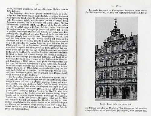 Thüringen Burgen Klöster Romanik Gotik Barock Architektur Kunstgeschichte 1942
