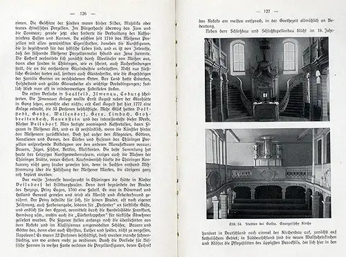 Thüringen Burgen Klöster Romanik Gotik Barock Architektur Kunstgeschichte 1942
