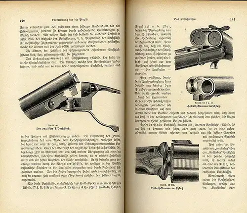 Jagd Wald Waidwerk Jäger Praxis Prüfung Waffenkunde Lehrbuch 1922