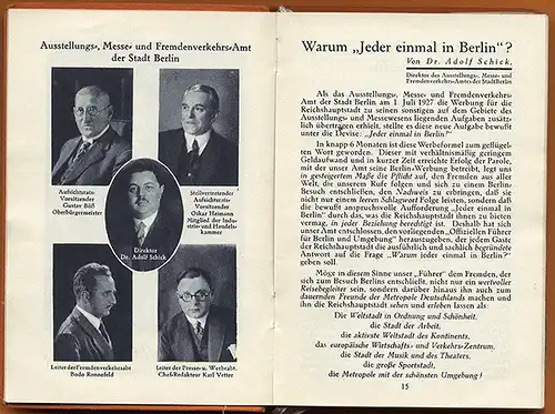 Stadt Berlin Potsdam Umgebung Bauten Architektur Geschichte Reiseführer 1928 