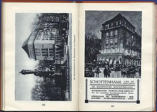 Stadt Berlin Potsdam Umgebung Bauten Architektur Geschichte Reiseführer 1928