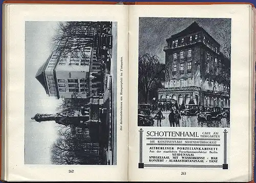 Stadt Berlin Potsdam Umgebung Bauten Architektur Geschichte Reiseführer 1928 