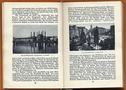 Stadt Berlin Potsdam Umgebung Bauten Architektur Geschichte Reiseführer 1928