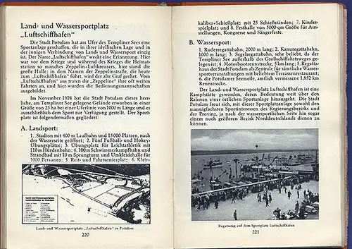 Stadt Berlin Potsdam Umgebung Bauten Architektur Geschichte Reiseführer 1928 