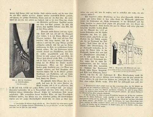 Hessen Main Kinzig Alt Hanau 600 Jahre Stadt Erhebung Festschrift 1903