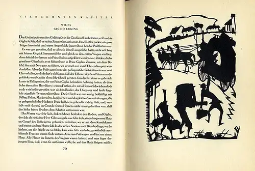 WilliamThackeray Märchen Buch Rose und Ring Kunst Handwerk Scherenschnitt 1924