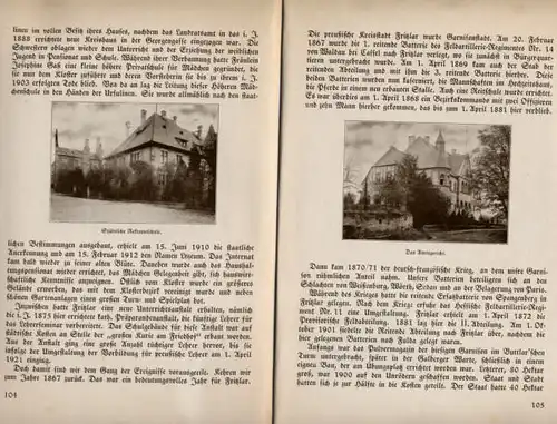 Hessen 1200 Jahre Fritzlar Stadt Geschichte Chronik Festschrift 1924