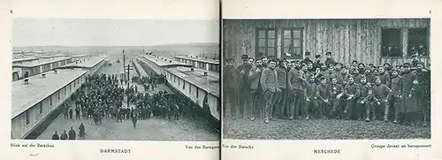 Weltkrieg Hessen Deutsche Kriegsgefangenen Lager Darmstadt Limburg Wetzlar 1915