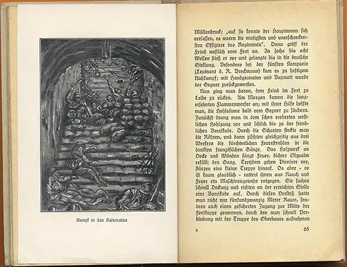 Weltkrieg 1916 Verdun Geschichte die Schlacht um Fort Vaux Buch 1930