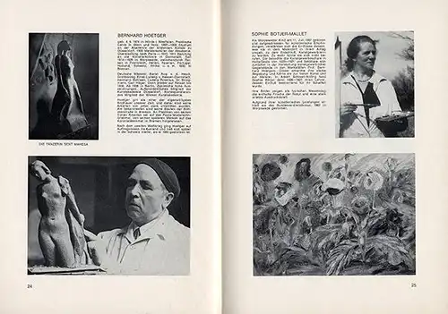 Bremen Kunst Malerei Maler in der Künstlerkolonie Worpswede Buch 1960