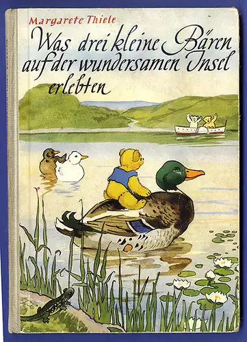 Kinder Märchenbuch Drei kleine Bären Bilder Franziska Schenkel Wien 1953