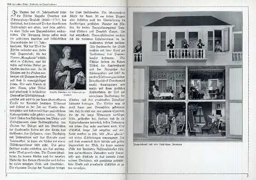 Thüringen Adel Spielzeug Puppenstube Fürstin von Schwarzburg Arnstadt 1941