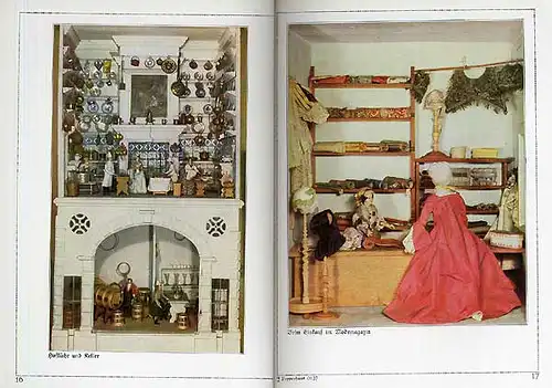 Thüringen Adel Spielzeug Puppenstube Fürstin von Schwarzburg Arnstadt 1941