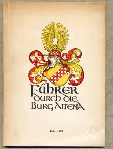 Westfalen Sauerland Mittelalter Geschichte Burg Altena Führer 1940 