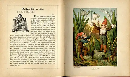 Altes Kinderbuch Herzblättchen Zeitvertreib Geschichten Spiele Handarbeit Rätsel