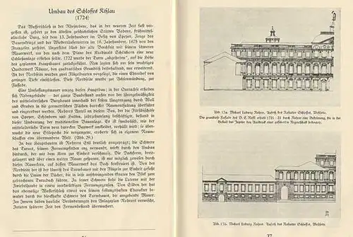 Baden Rastatt Schloß Kirche Barock Architektur Baumeister Rohrer Buch 1936