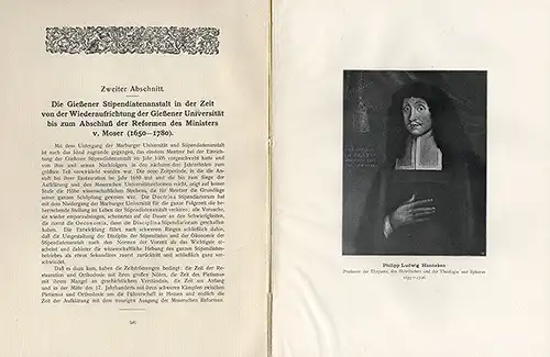 Hessen Studentika Universität Gießen 300 Jahr Feier Festschrift 2 Bände 1907