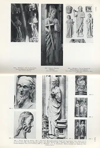 Niederrhein Kunstgeschichte Dom zu Xanten Apostel Figuren Zyklus Buch 1930