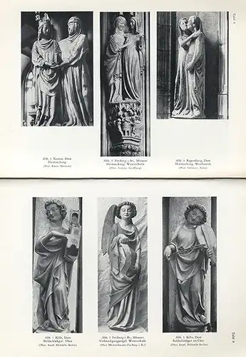 Niederrhein Kunstgeschichte Dom zu Xanten Apostel Figuren Zyklus Buch 1930