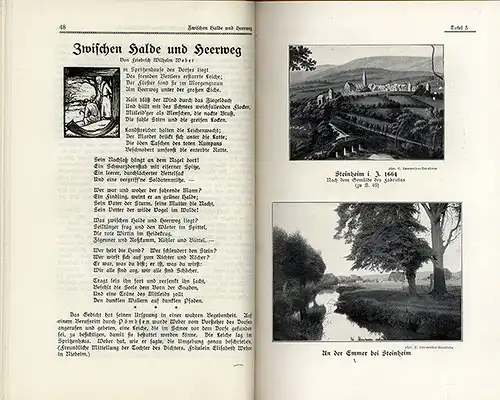 Niedersachsen Weser Kreis Höxter Geschichte Chronik Volkskunde 2 Bände 1927