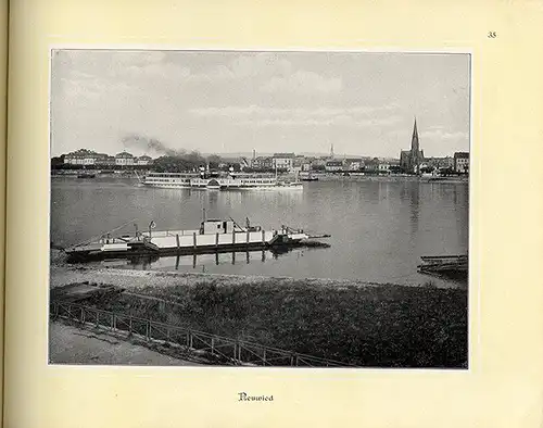 Rhein Schiffahrt Burgen Städte Mainz Bonn Köln Düsseldorf Bilder Album 1898