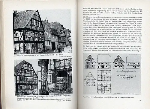 Odenwald 1200 Jahre Michelstadt Stadt Geschichte Chronik Festschrift  1955