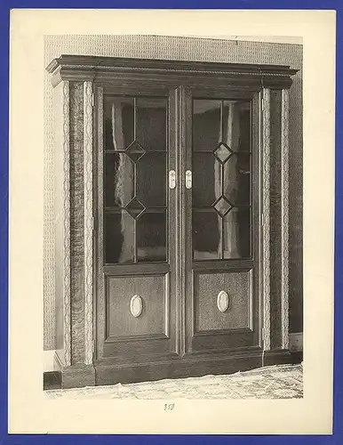 Darmstadt Wohnung Möbel Design Entwürfe Ludwig Alter 9 Foto Tafeln um 1926