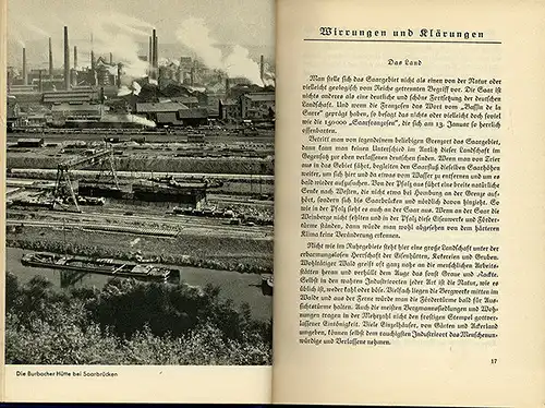 Deutsche Geschichte Saar Saarland Versailler Vertrag Abstimmung Buch 1935