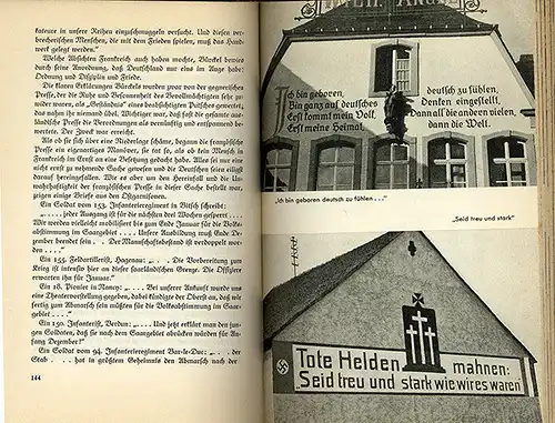 Deutsche Geschichte Saar Saarland Versailler Vertrag Abstimmung Buch 1935