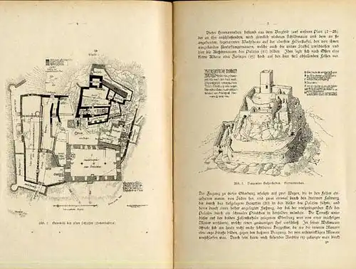 Baden Baden Mittelalter Altes Schloss Architektur Baukunst Geschichte Buch 1920