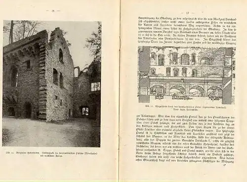 Baden Baden Mittelalter Altes Schloss Architektur Baukunst Geschichte Buch 1920