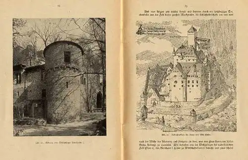 Baden Baden Mittelalter Altes Schloss Architektur Baukunst Geschichte Buch 1920