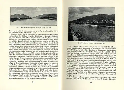 Heidelberg Neckar Natur Stadt Geschichte Vororte Schloss Universität Buch 1931