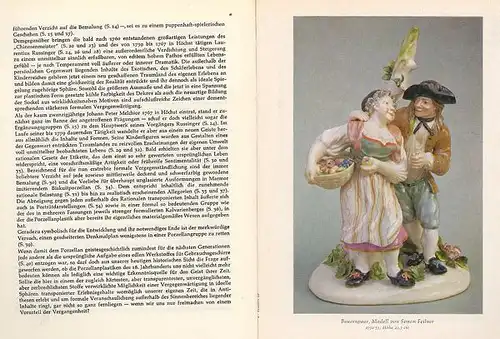 Kunsthandwerk Frankfurt Höchst Porzellan Manufaktur Geschichte Bildband 1962
