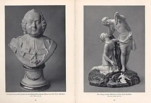 Kunsthandwerk Frankfurt Höchst Porzellan Manufaktur Geschichte Bildband 1962
