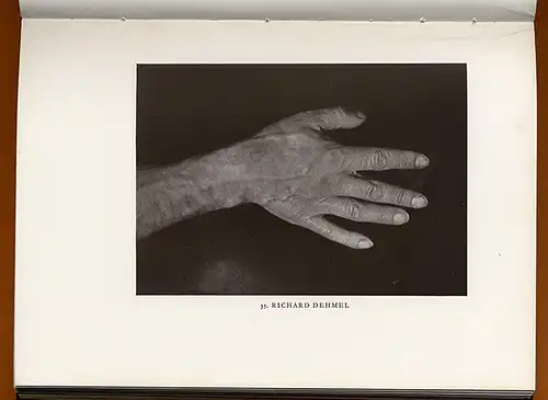 Hände berühmter Menschen Kunst Fotografie Psyche Körpersprache Bildband 1929