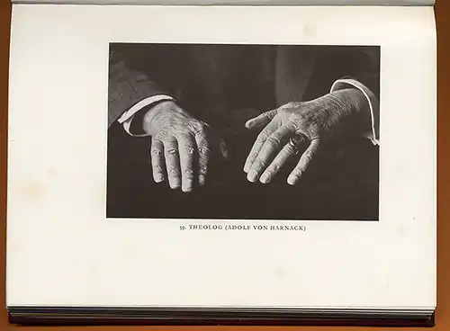 Hände berühmter Menschen Kunst Fotografie Psyche Körpersprache Bildband 1929