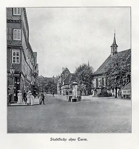 Niedersachsen 600 Jahre Stadtkirche Celle Architektur Baukunst Festschrift 1913
