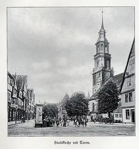Niedersachsen 600 Jahre Stadtkirche Celle Architektur Baukunst Festschrift 1913