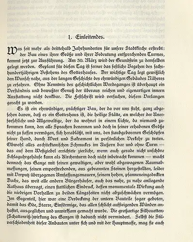 Niedersachsen 600 Jahre Stadtkirche Celle Architektur Baukunst Festschrift 1913