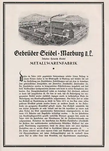 Hessen Marburg Stadt Geschichte 400 Jahre Philipps Universität Festschrift 1927