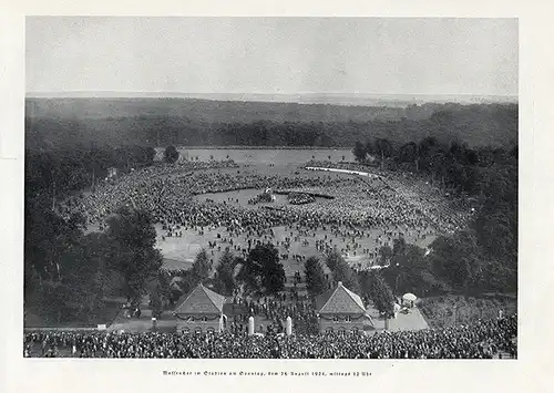 Hannover Stadt Geschichte Musik Deutsches Sängerbund Fest Bilder Album 1924