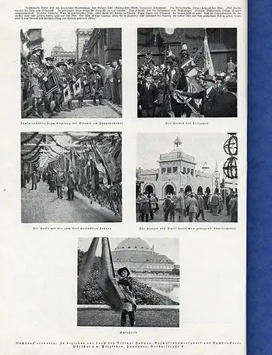Hannover Stadt Geschichte Musik Deutsches Sängerbund Fest Bilder Album 1924