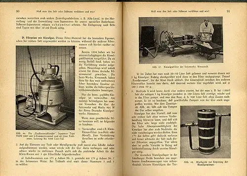 Hessen Obst Gartenbau Most Fruchtsaft Trester Herstellung Handbuch 1947